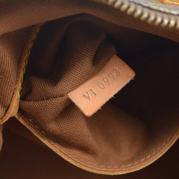 713310L Louis Vuitton Satchel Bag Alma Brown Monogram - Picture 9 of 9